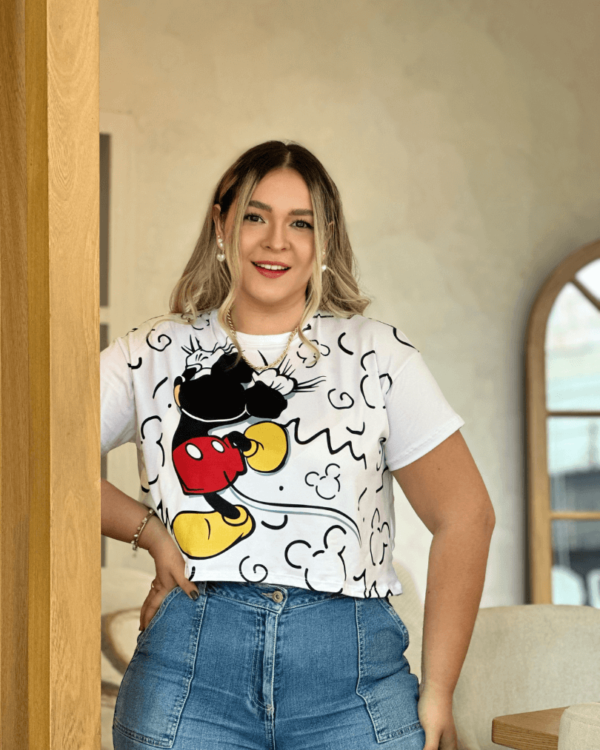 Crop Top E.B Mickey Trepa