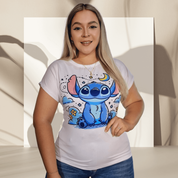 Diseño Stitch Luna